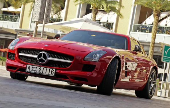 Mercedes, Dubai, AMG, SLS