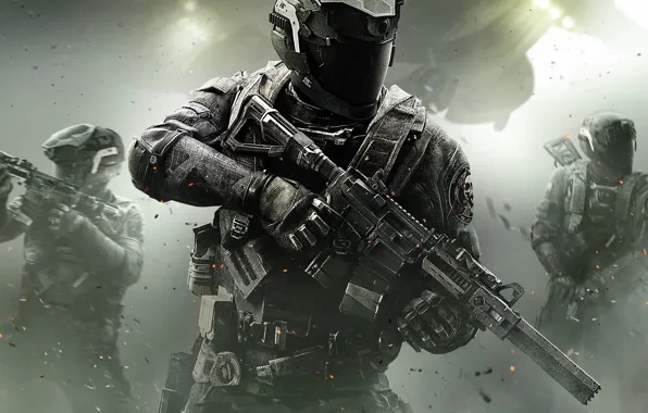 Picture Lights, Smoke, Light, Helmet, Soldiers, Call of Duty, CoD, Military