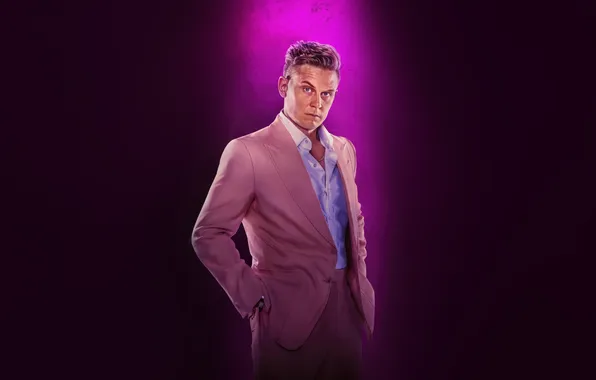 Look, pose, costume, Billy Magnussen, 2024, Road House, House by the road, Billy Magnussen