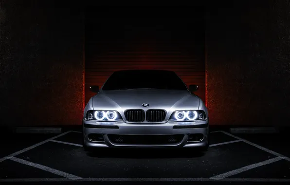 BMW, BMW, metallic, angel eyes, E39, 540i, 5 series