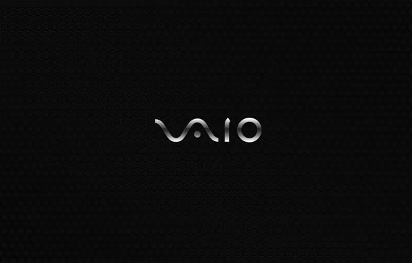 Picture mesh, black, logo, cell, vaio