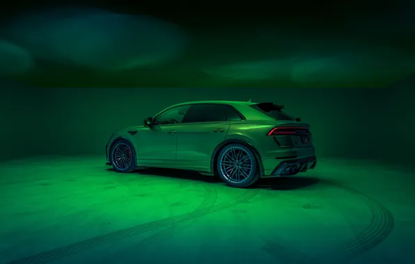 Audi, back, green, tuning Studio, ABBOT, kit, Crossover, RSQ8-R