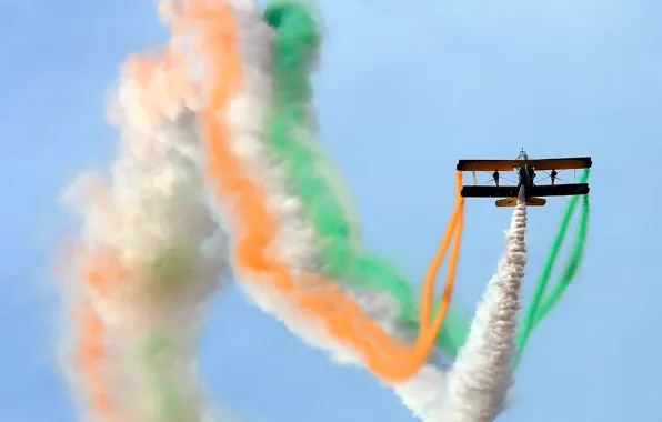The plane, India, Airshow, biplane, Bangalore, Aero India
