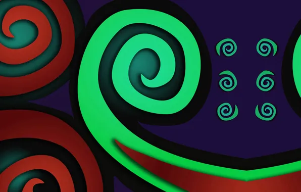 Background, pattern, color, spiral