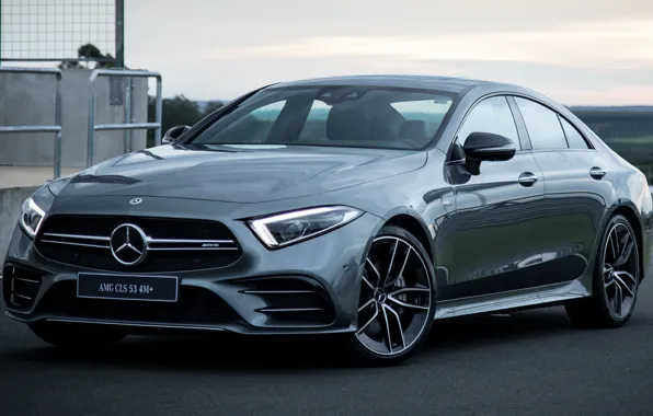 Car, machine, grey, lights, Mercedes-Benz, Mercedes, car, drives