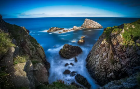 Picture coast, Scotland, Scotland, Portknockie