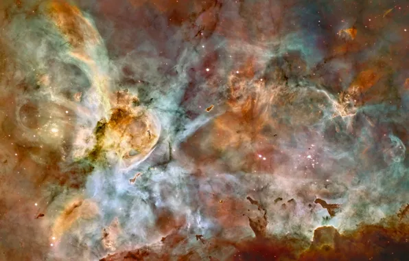 Picture Hubble, Nebula, The Milky Way, NGC 3372, Carina Nebula