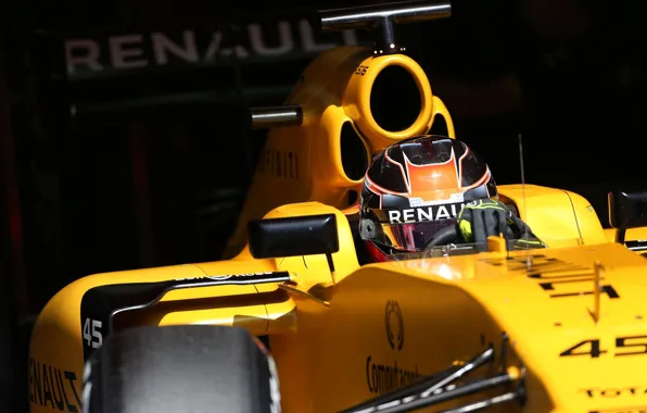 Picture Renault, Reno, Formula 1, Team, Ocon