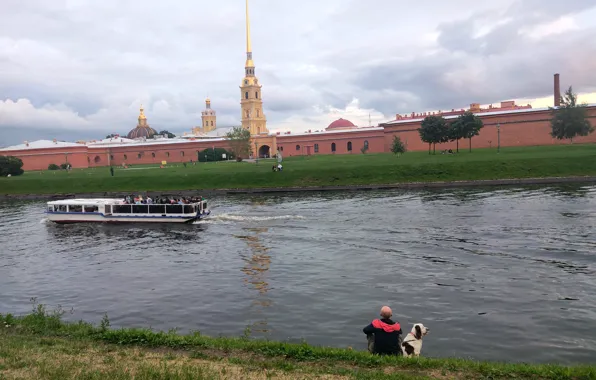 The city, Peter and Paul fortress, Landscape, Saint Petersburg