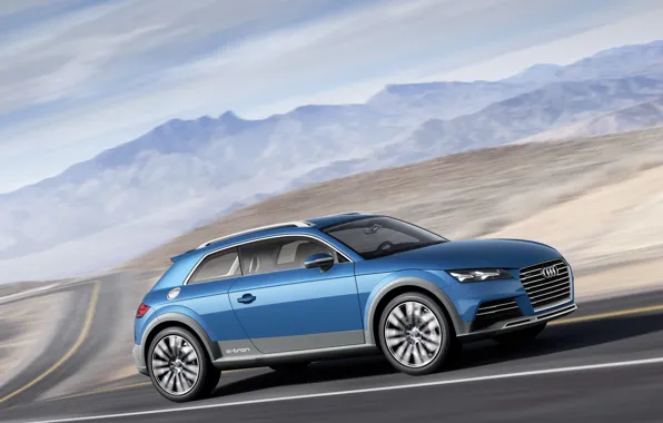 Car, Road, Shooting Brake Show, Audi Allroad Quattro