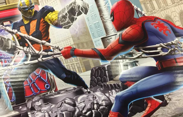 Cinema, spider, logo, boy, Marvel, fight, movie, Spider-man