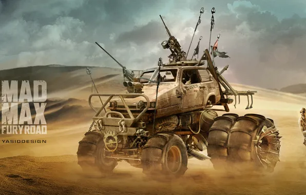 Sand, car, auto, desert, supercharger, auto, Mad Max, Fury Road
