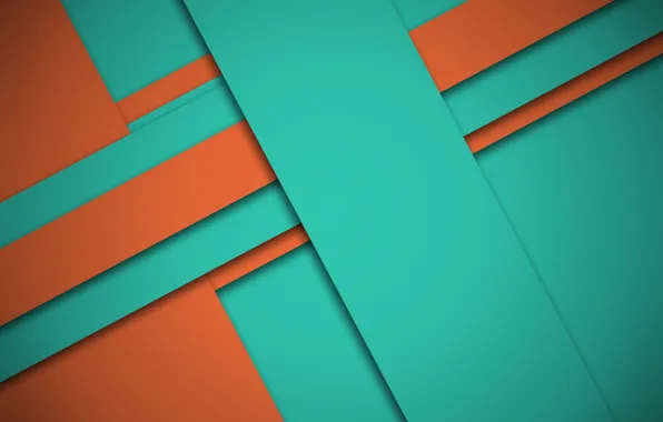 Picture line, orange, green, texture, geometry, color, material- design