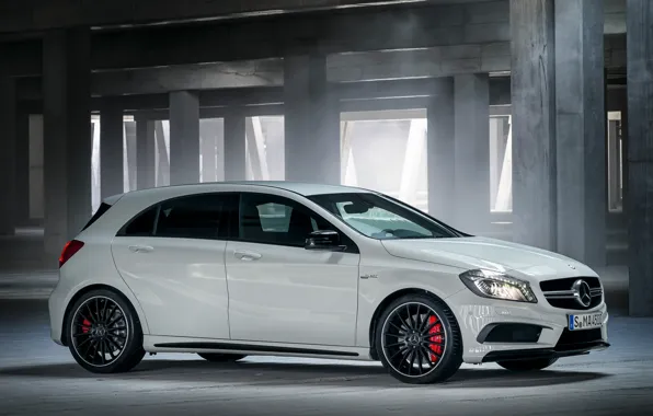 Machine, auto, mercedes, amg, mercedes amg, mercedes-benz a-класс amg, hot hatchback