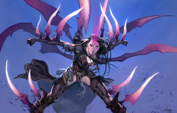 Picture Magic The Gathering, Jesper Ejsing, Vow of Malice