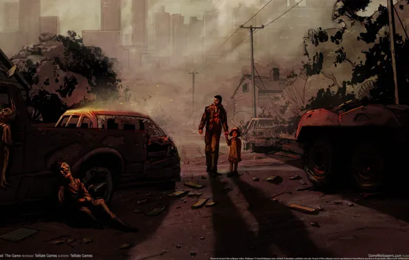 Picture Apocalypse, the game, figure, child, art, zombies, male, art