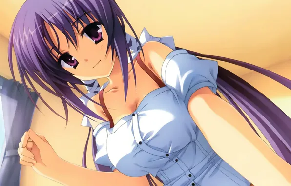Girl, anime, art, robe