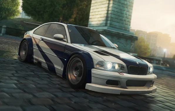 Picture machine, the game, race, 2012, Need for speed, BMW M3 GTR, Most wanted