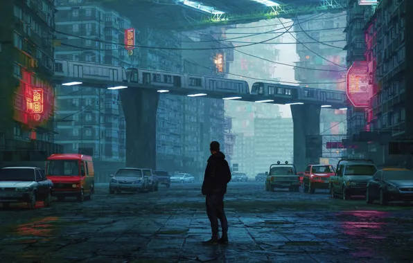 The city, People, Machine, Street, Machine, City, Art, UNLIMITED FOG