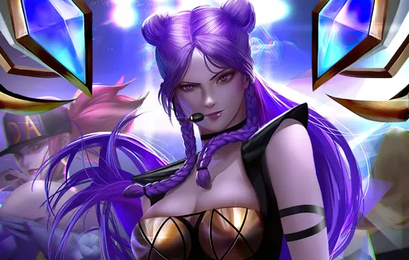 Look, the game, game, big Breasts, League of Legends, LOL, League Of Legends, LOL