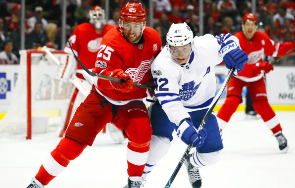 The game, Sport, Ice, Toronto, Ice, Detroit, NHL, NHL