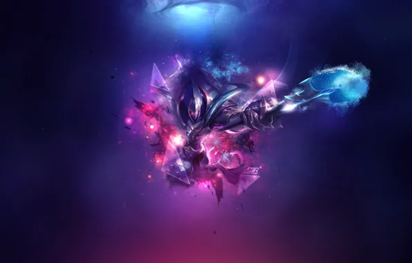 Purple, space, pink, the game, hero, staff, game, pink