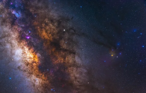 Stars, beauty, the milky way