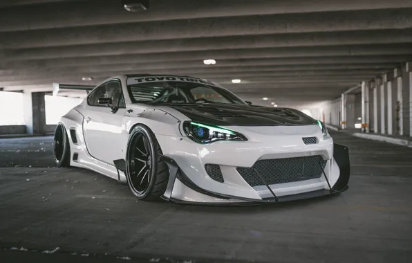 Picture Toyota, White, Tuning, GT86, Toyota GT86