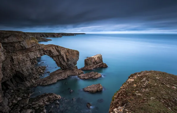 Sea, nature, rocks, coast