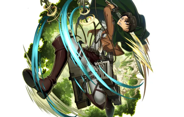 Shingeki No Kyojin, Attack of the titans, corporal Levi