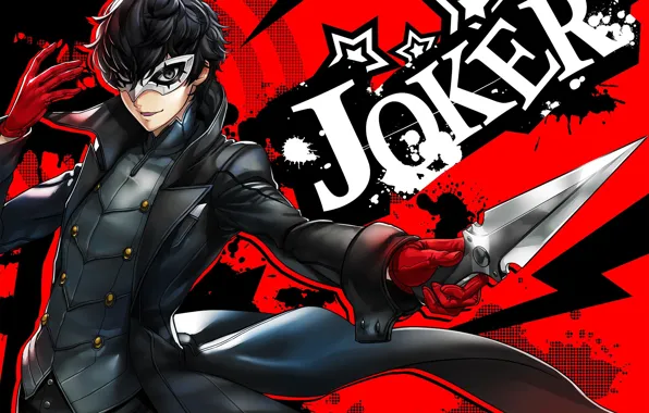 Anime, art, guy, Persona