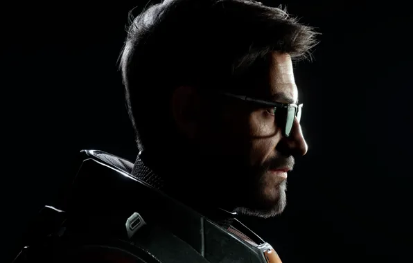 Shadow, the suit, glasses, half-life, profile, lambda, gordon freeman