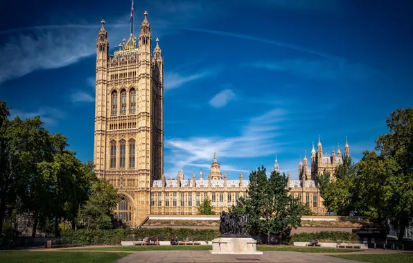 London, UK, Westminster - Houses of Parliament