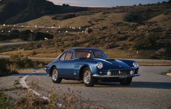 Road, Ferrari, Lights, Classic, Chrome, Classic car, Icon, Ferrari 400 Superamerica