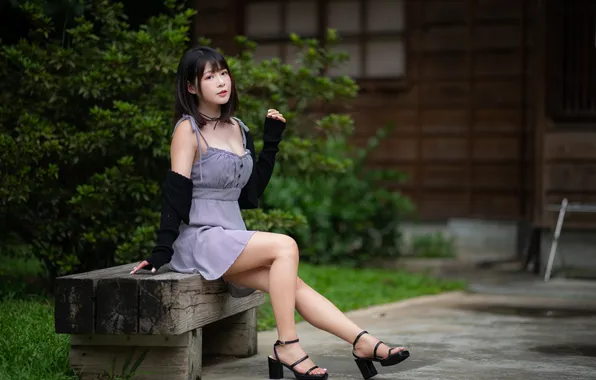 Girl, legs, Asian, cutie