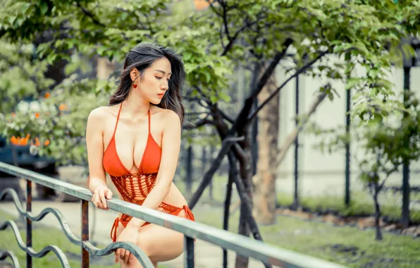 Summer, girl, face, cutie, East