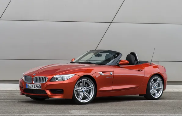 Picture BMW, Roadster, 2013, E89, BMW Z4, Z4, sDrive35is, on wall background