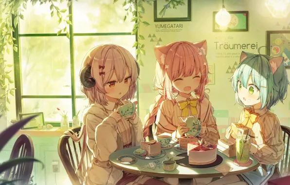 Girls, fantasy, the tea party