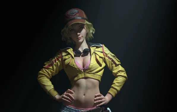 Girl, rendering, the game, Final Fantasy, Cindy, Qi Sheng Luo, costume design, Cindy Aurum