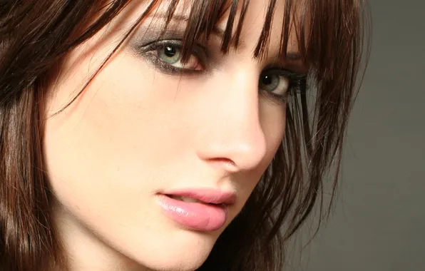 Look, face, model, brunette