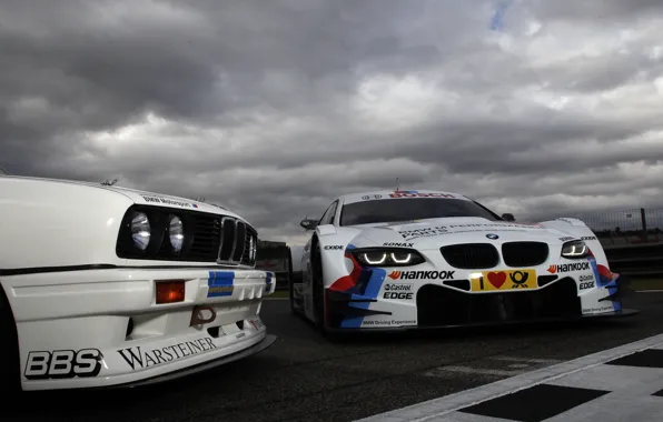 Purple, asphalt, sport, BMW, speed, track, ring, car