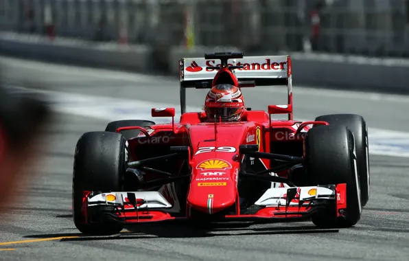 Picture Ferrari, Formula 1, Spain, 2015, Tests, SF15T, Raffaele Marciello