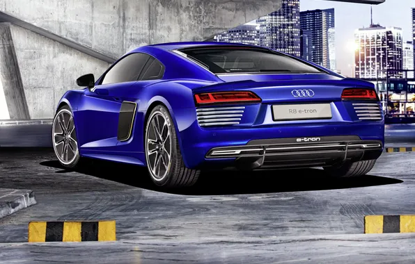 Audi, Audi, concept, e-tron, 2015