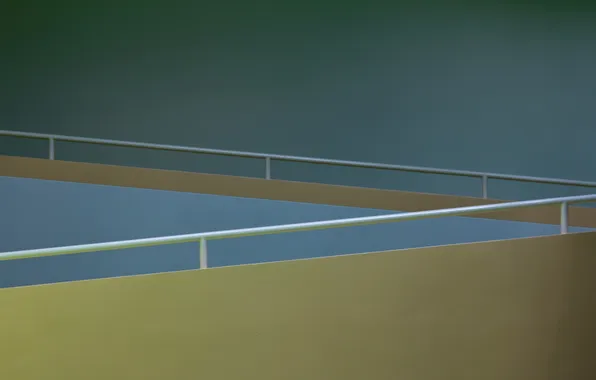 Wall, minimalism, railings