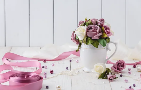 Style, tape, roses, beads, beads, ARTOM PESETSKY