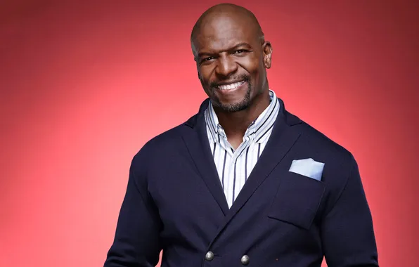 Smile, background, portrait, athlete, shirt, actor, jacket, Terry Crews
