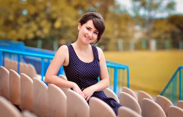 Look, girl, background