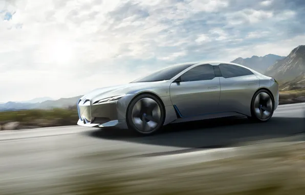 Picture Concept, BMW, The concept, Sedan, German, Electric, 2021, The city car of the future