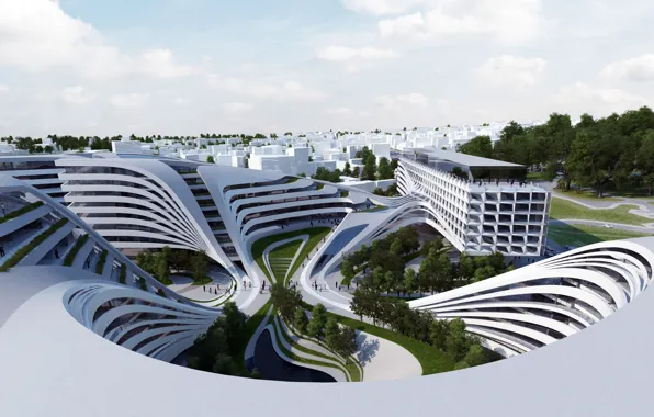 Picture the city, style, building, architecture, Belgrade