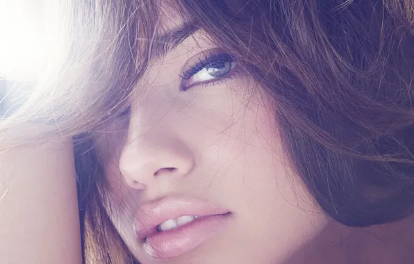 Look, girl, model, Adriana Lima